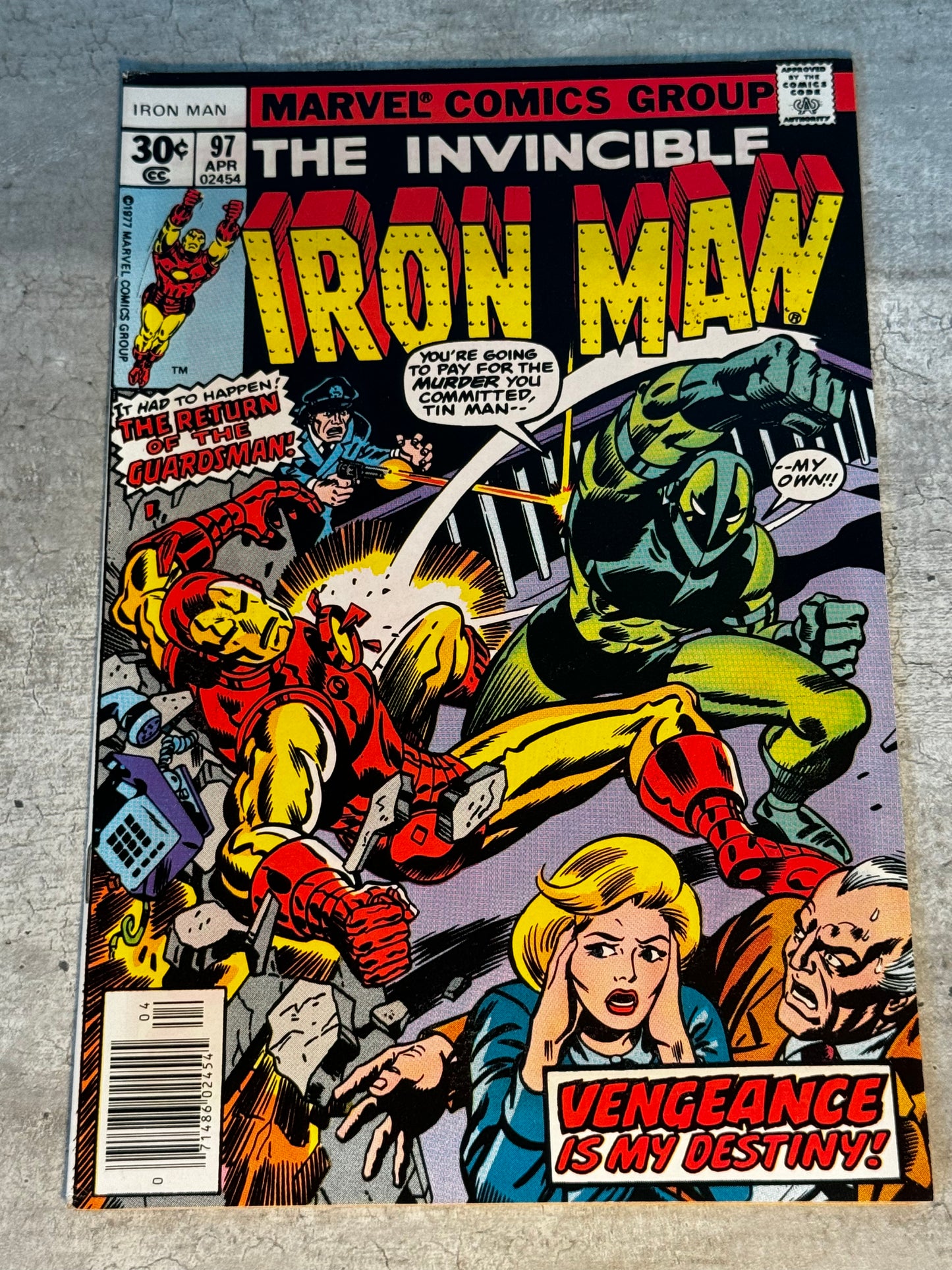 1977 - Marvel Comics - Iron Man, Vol. 1 #97 - VF - English 1