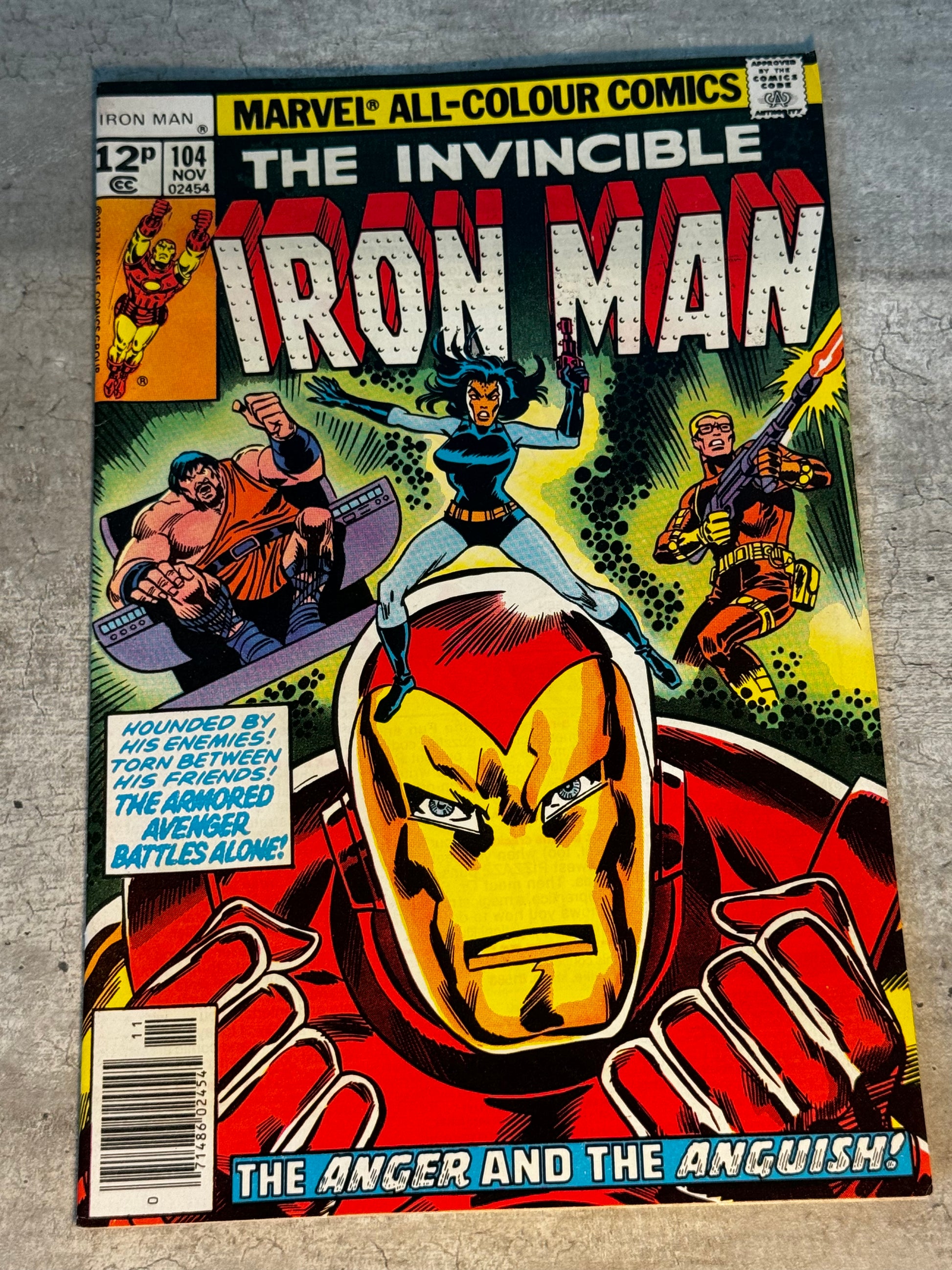 1977 - Marvel Comics - Iron Man, Vol. 1 #104 - VF - English 1