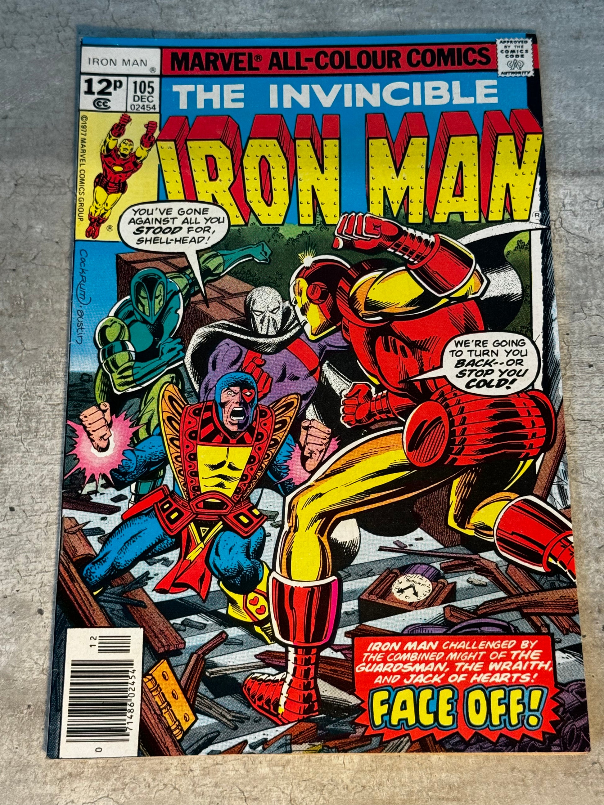 1977 - Marvel Comics - Iron Man, Vol. 1 #105 - VF - English 1