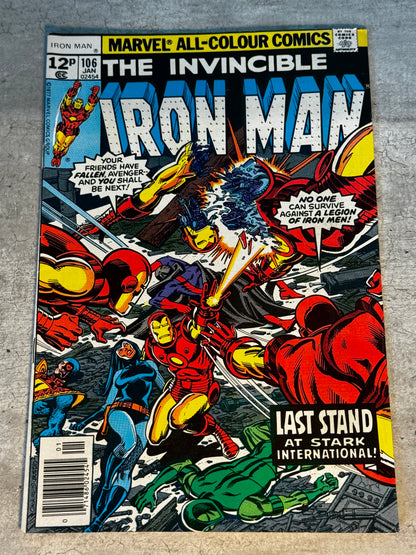 1978 - Marvel Comics - Iron Man, Vol. 1 #106 - VF - English 1