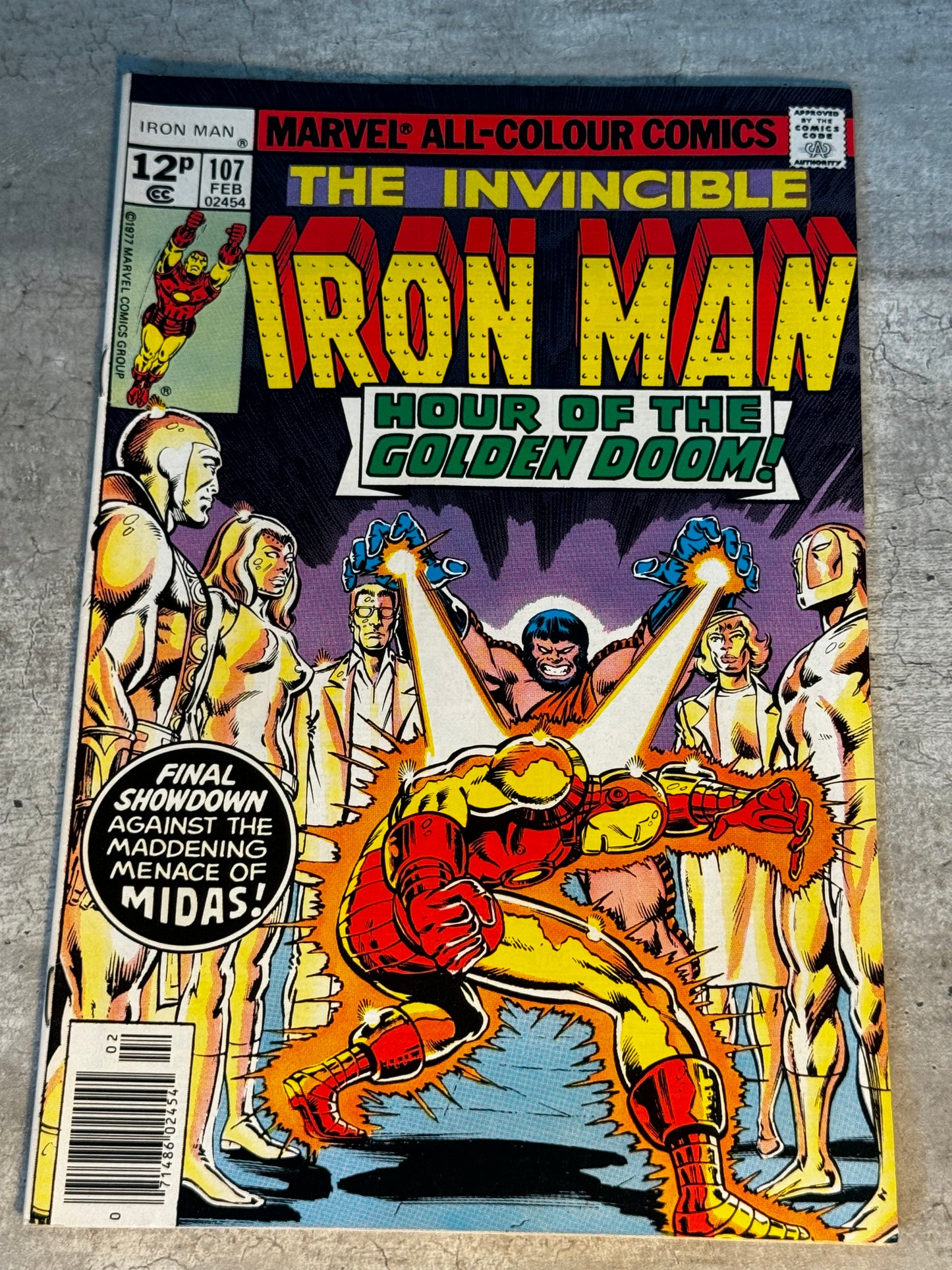 1978 - Marvel Comics - Iron Man, Vol. 1 #107 - VF - English 1