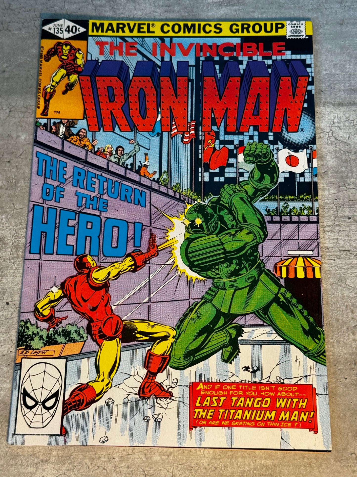 1980 - Marvel Comics - Iron Man, Vol. 1 #135 - VF/NM - English 1