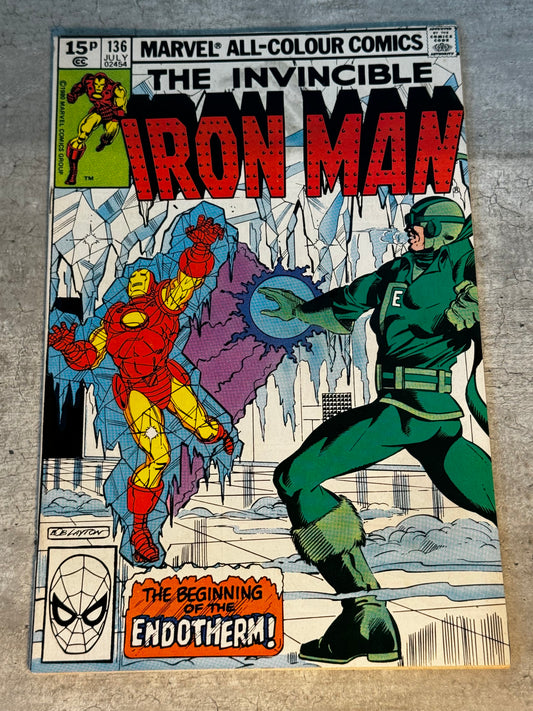 1980 - Marvel Comics - Iron Man, Vol. 1 #136 - VF/NM - English 1