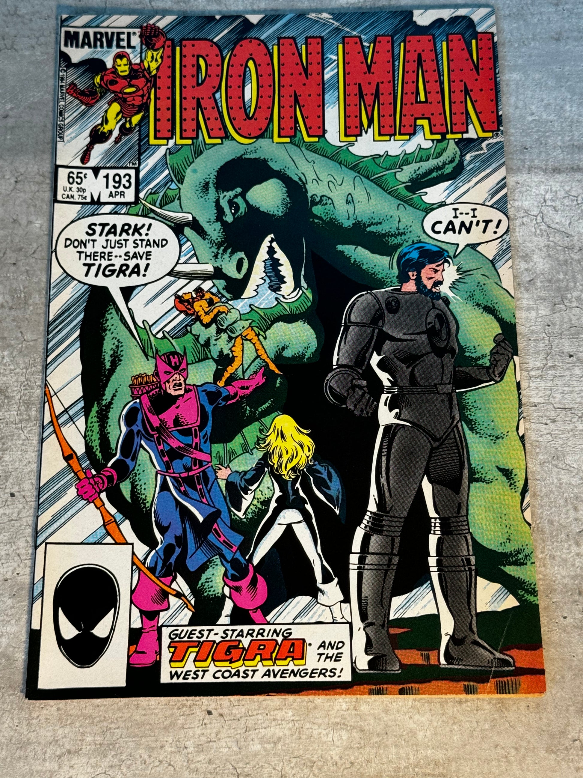 1985 - Marvel Comics - Iron Man, Vol. 1 #193 - VF/NM - English 1