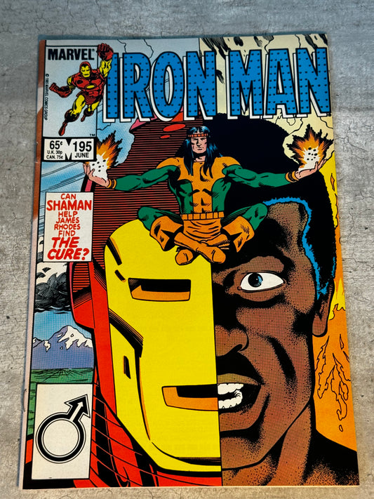 1985 - Marvel Comics - Iron Man, Vol. 1 #195 - VF/NM - English 1