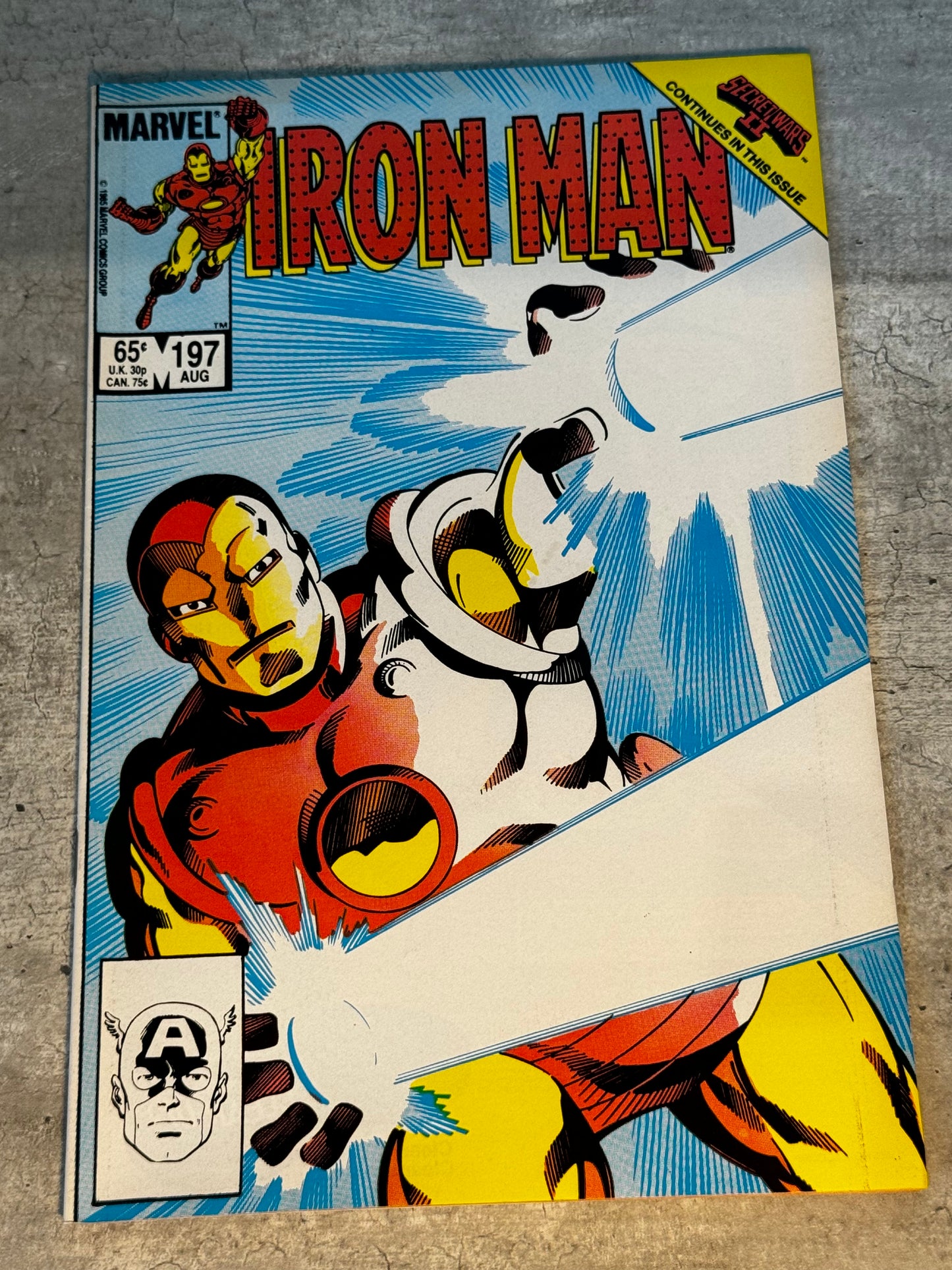 1985 - Marvel Comics - Iron Man, Vol. 1 #197 - VF/NM - English 1