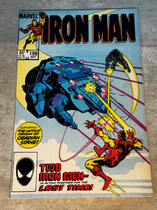 1985 - Marvel Comics - Iron Man, Vol. 1 #198 - VF/NM - English 1