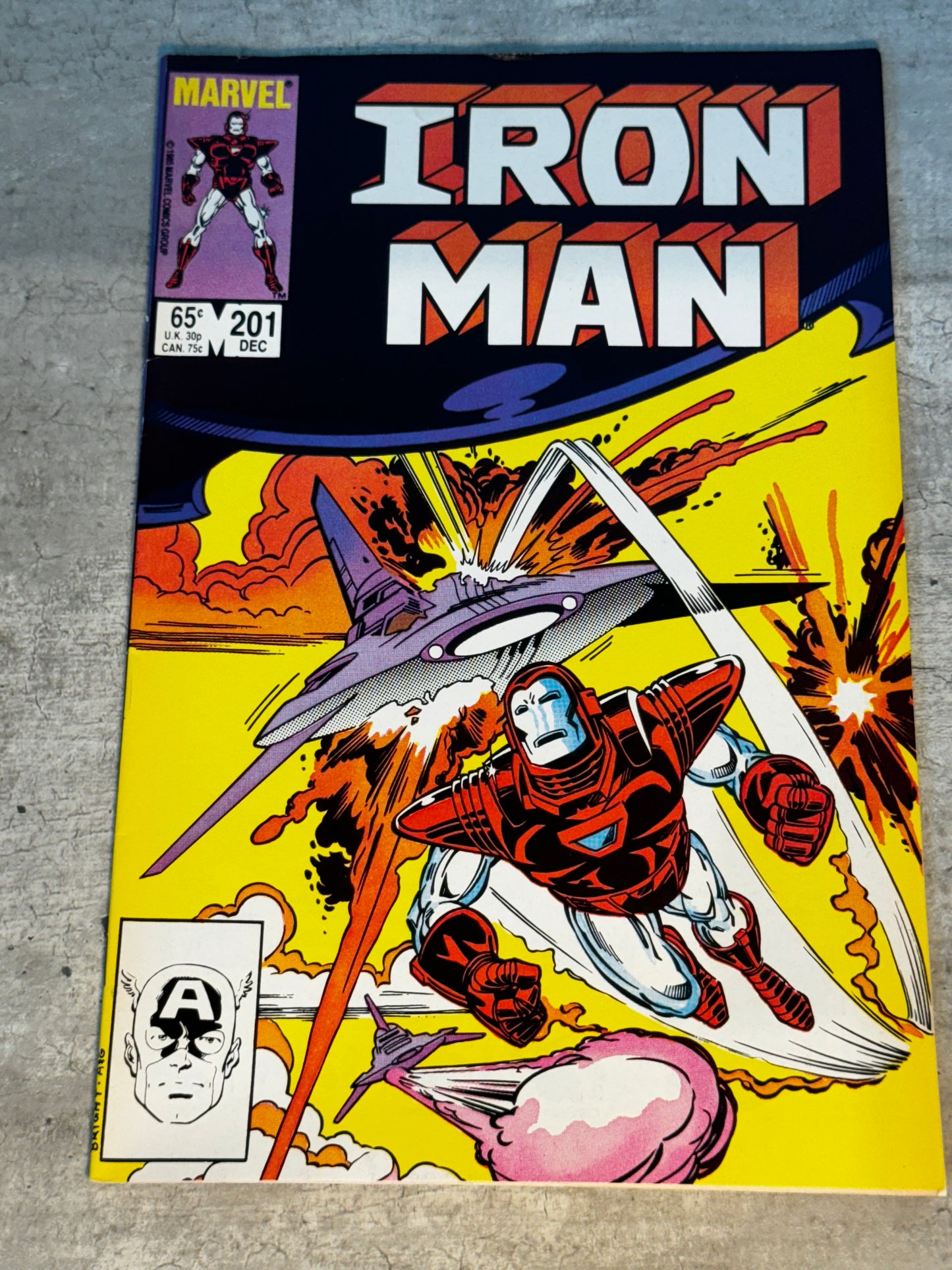 1985 - Marvel Comics - Iron Man, Vol. 1 #201 - VF/NM - English 1