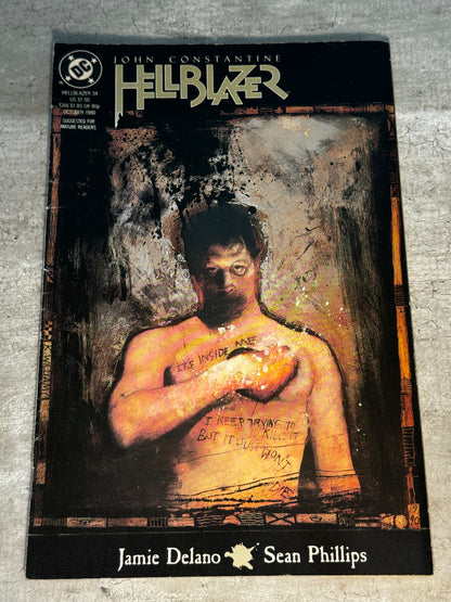 1990 - DC Comics - Hellblazer, Vol. 1 #34 - VF+ - English 1