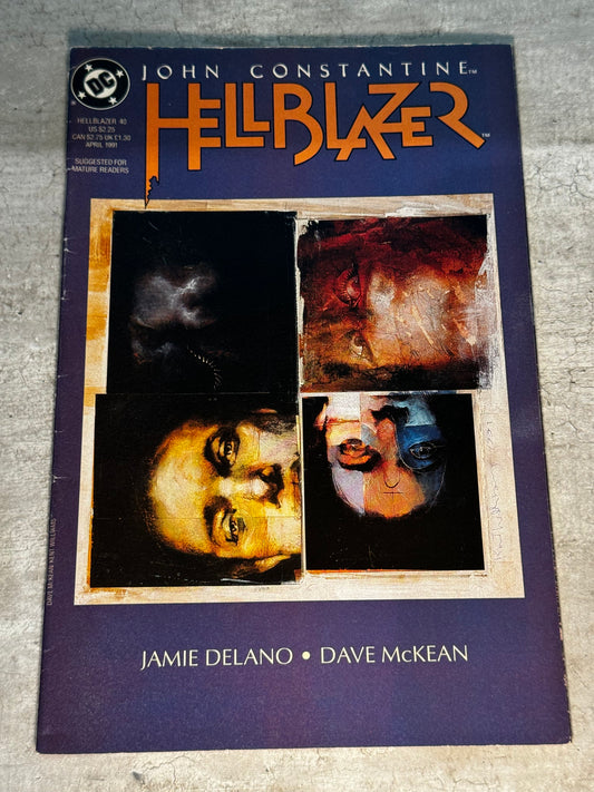 1991 - DC Comics - Hellblazer, Vol. 1 #40 - VF+ - English 1