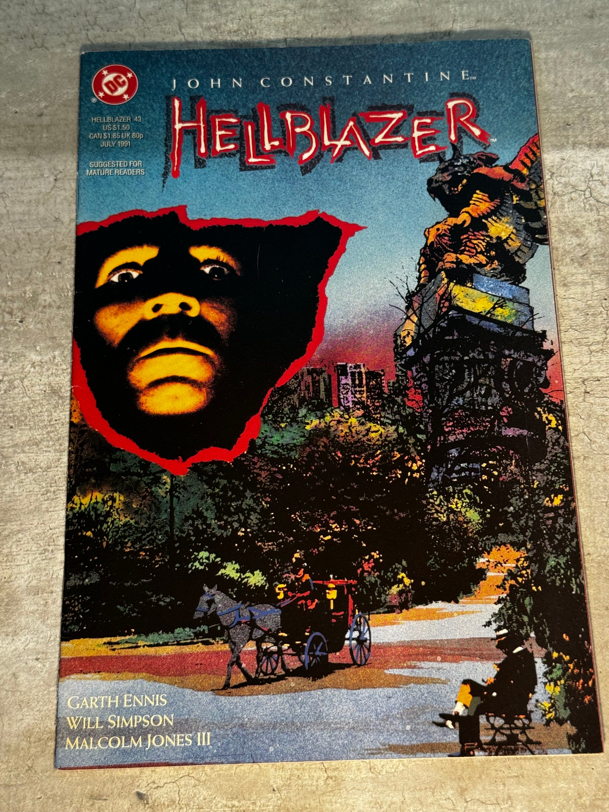 1991 - DC Comics - Hellblazer, Vol. 1 #43 - VF+ - English 1