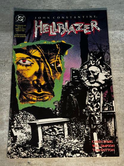 1991 - DC Comics - Hellblazer, Vol. 1 #44 - VF+ - English 1