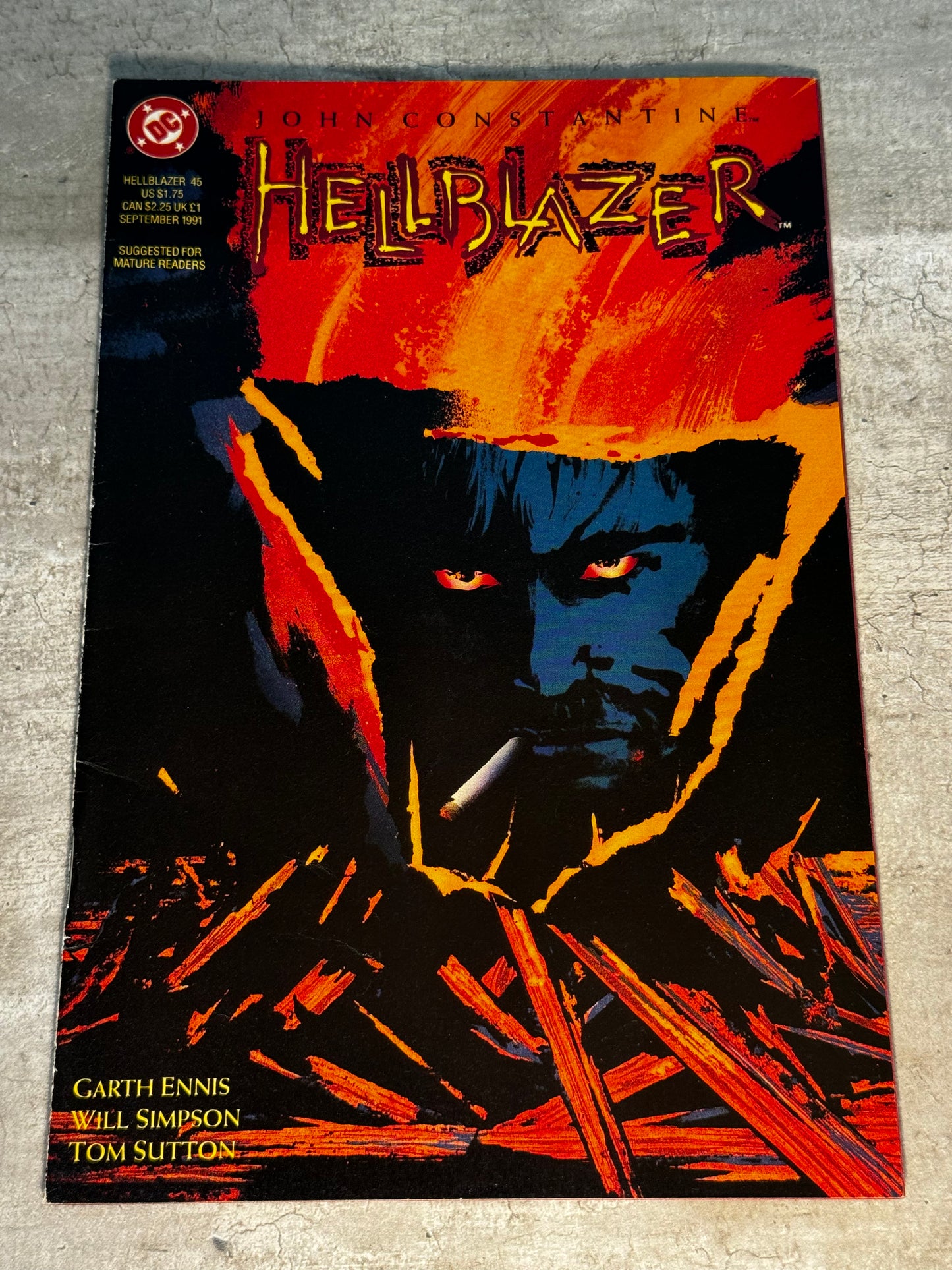 1991 - DC Comics - Hellblazer, Vol. 1 #45 - VF+ - English 1