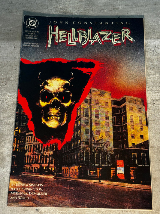 1991 - DC Comics - Hellblazer, Vol. 1 #46 - VF+ - English 1