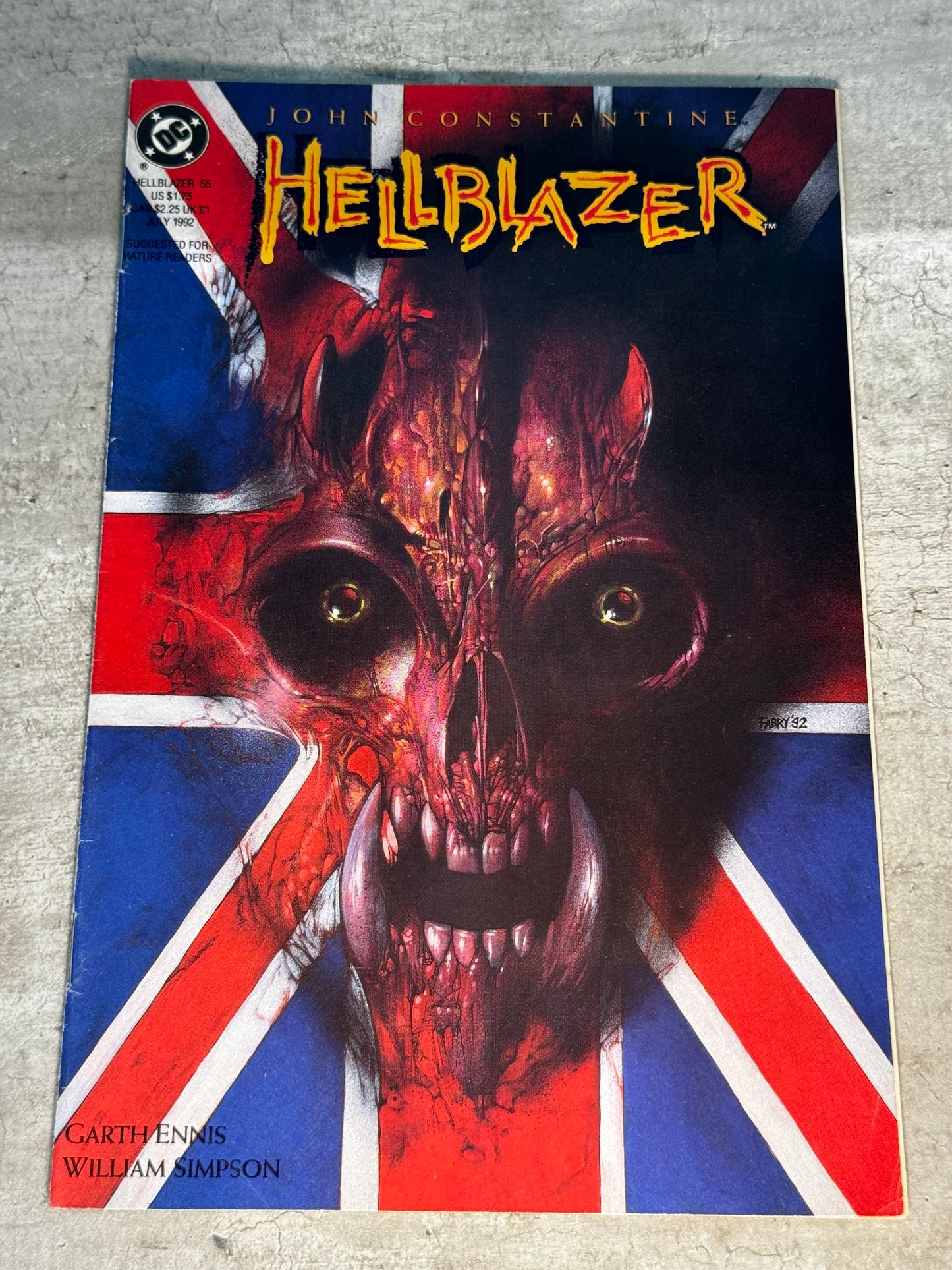 1992 - DC Comics - Hellblazer, Vol. 1 #55 - VF+ - English 1