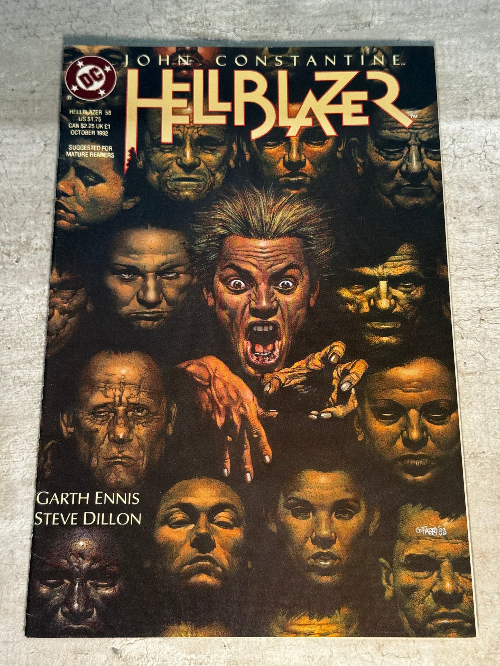 1992 - DC Comics - Hellblazer, Vol. 1 #58 - VF+ - English 1