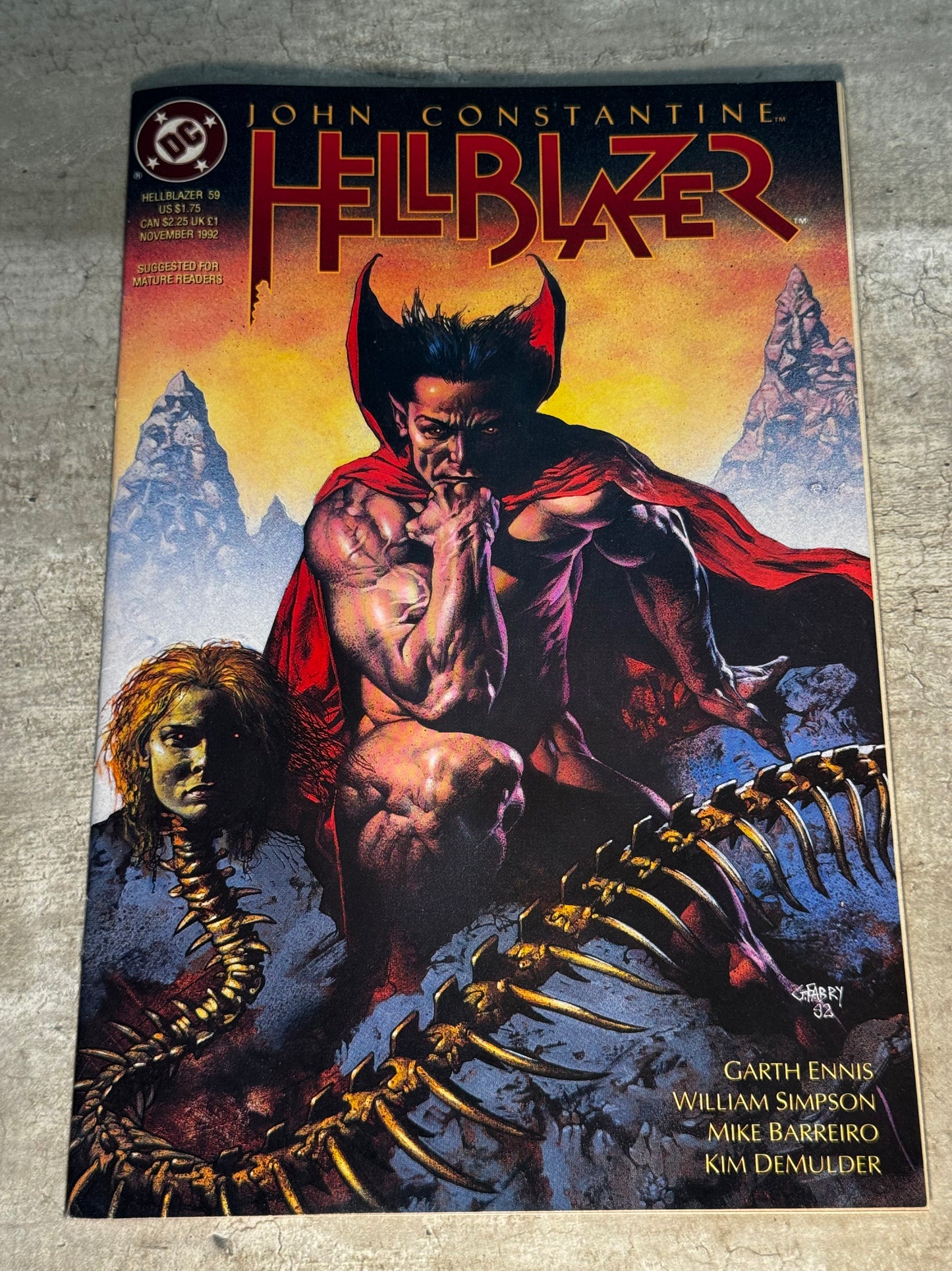 1992 - DC Comics - Hellblazer, Vol. 1 #59 - VF+ - English 1