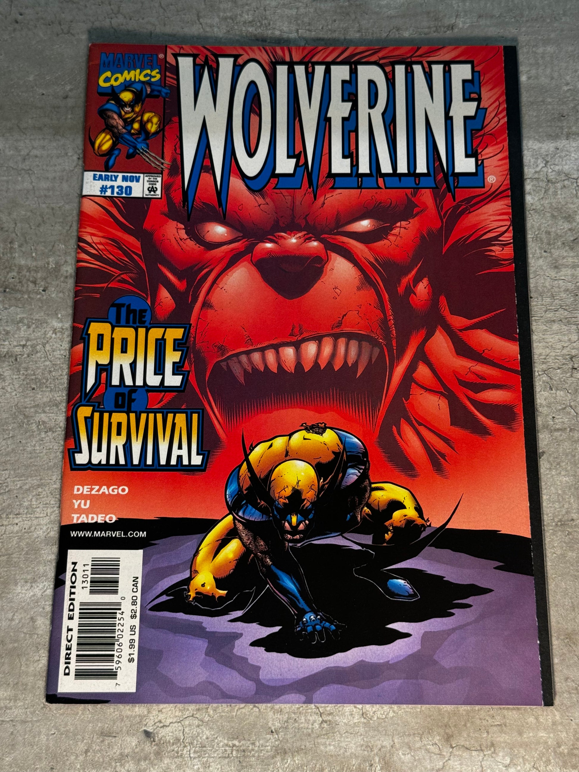 1998 - Marvel Comics - Wolverine, Vol. 2 #130 - NM - English 1