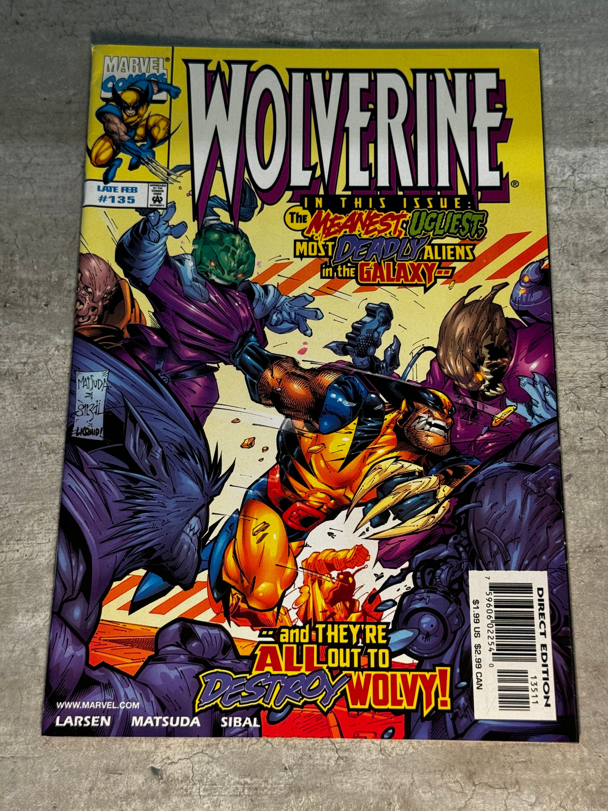 1998 - Marvel Comics - Wolverine, Vol. 2 #135 - NM - English 1