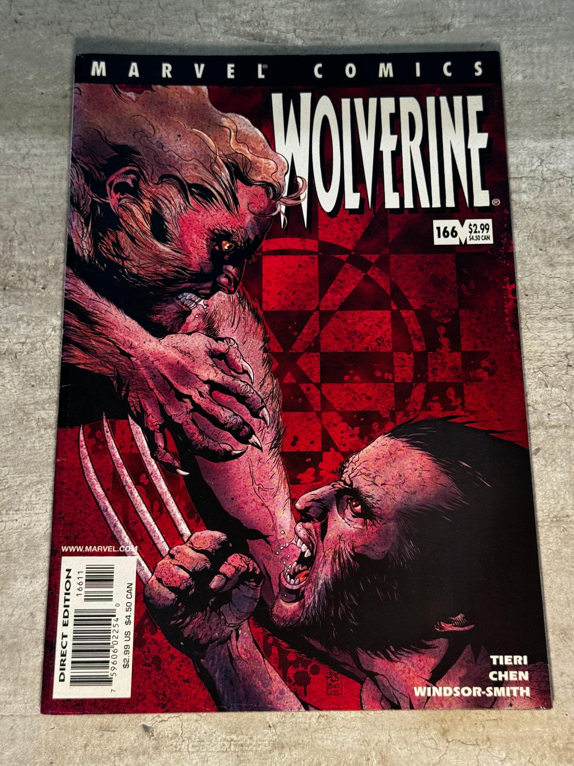 2001 - Marvel Comics - Wolverine, Vol. 2 #166 - NM - English 1