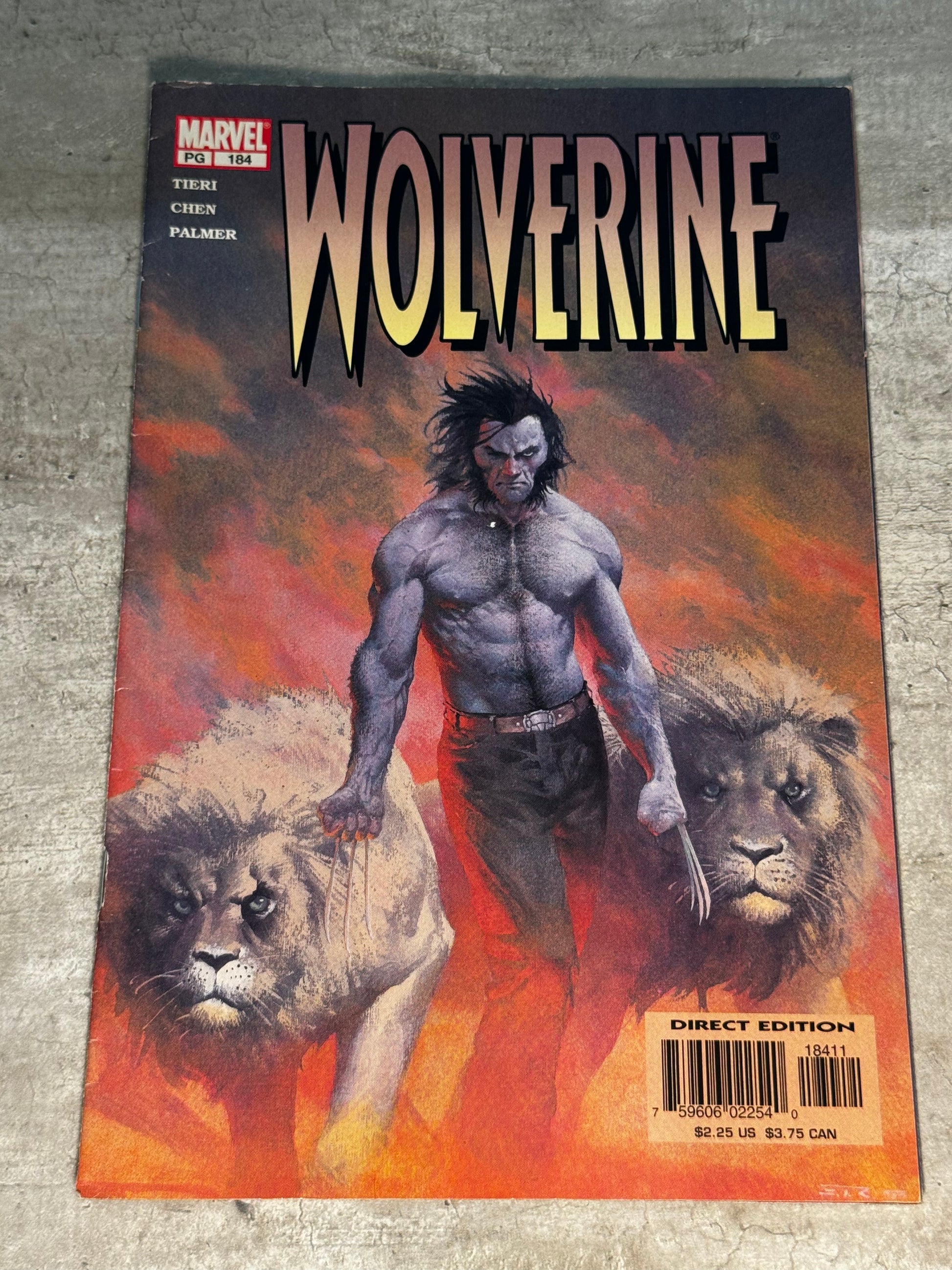 2002 - Marvel Comics - Wolverine, Vol. 2 #184 - NM - English 1