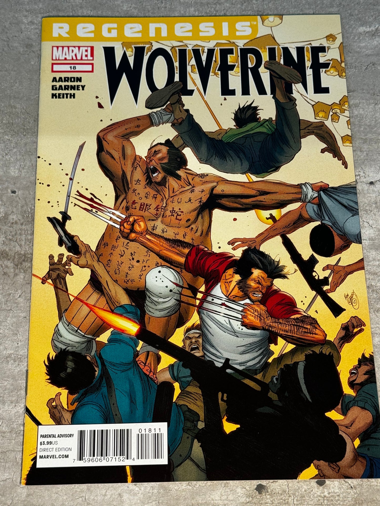 2011 - Marvel Comics - Wolverine, Vol. 4 #18 - NM - English 1