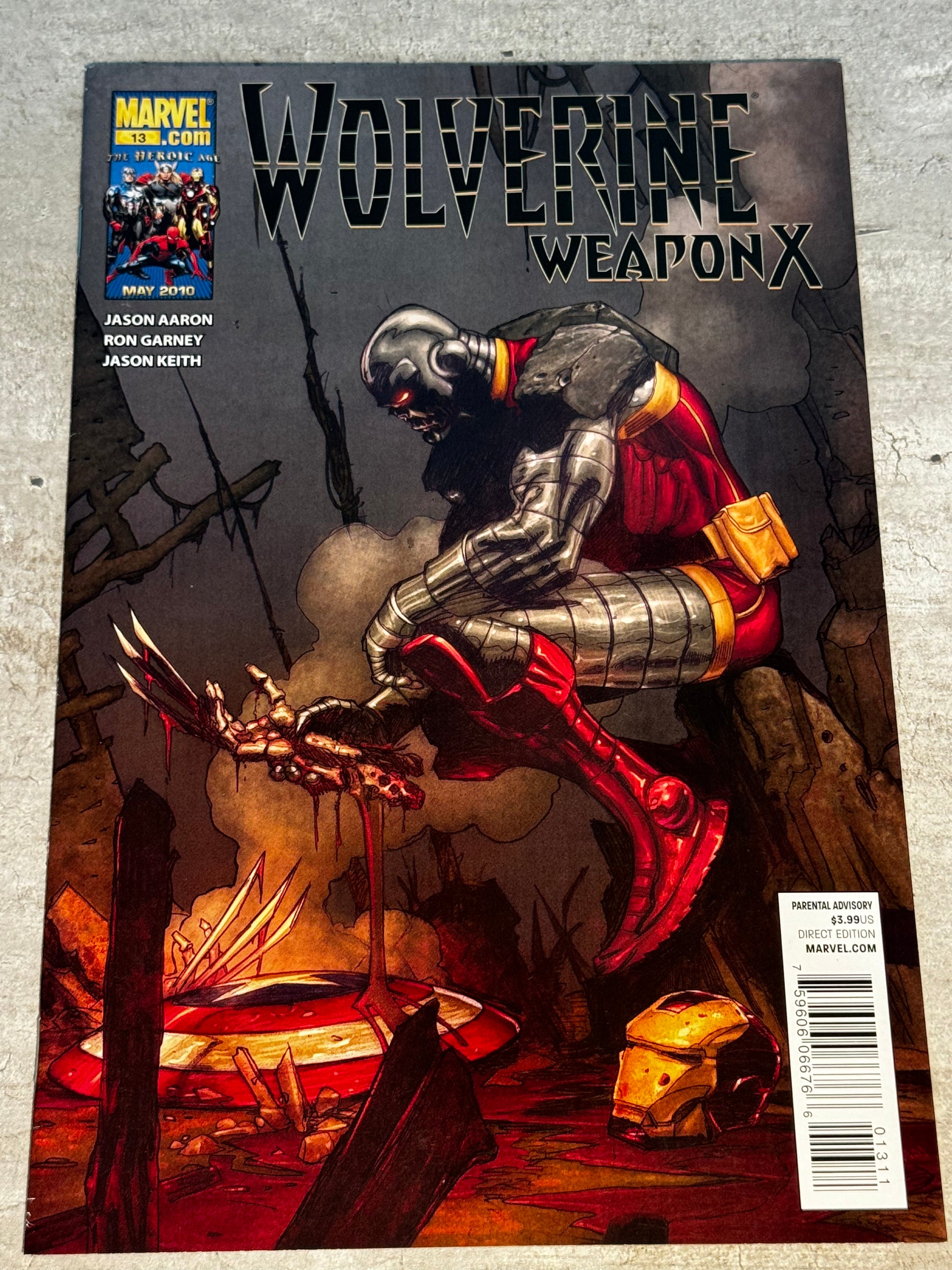 2010 - Marvel Comics - Wolverine: Weapon X #13 - NM - English 1