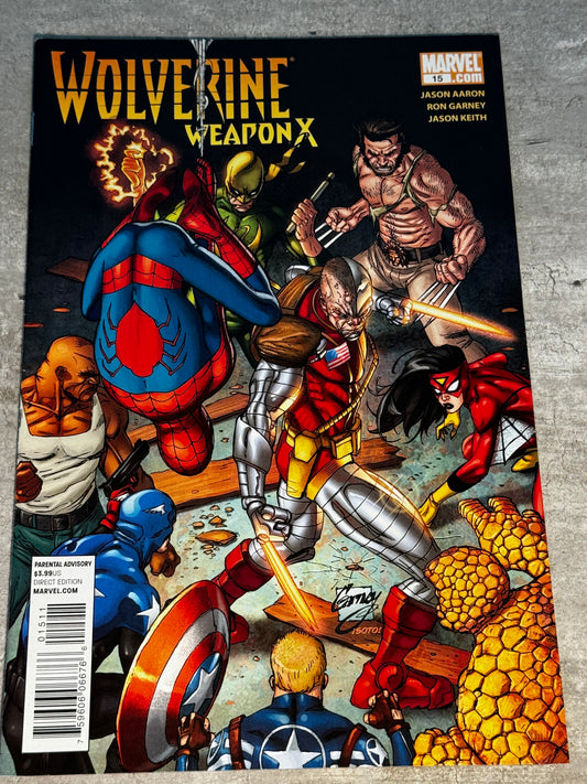 2010 - Marvel Comics - Wolverine: Weapon X #15 - NM - English 1