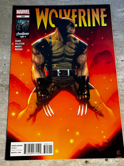 2012 - Marvel Comics - Wolverine, Vol. 4 #305 - NM - English 1