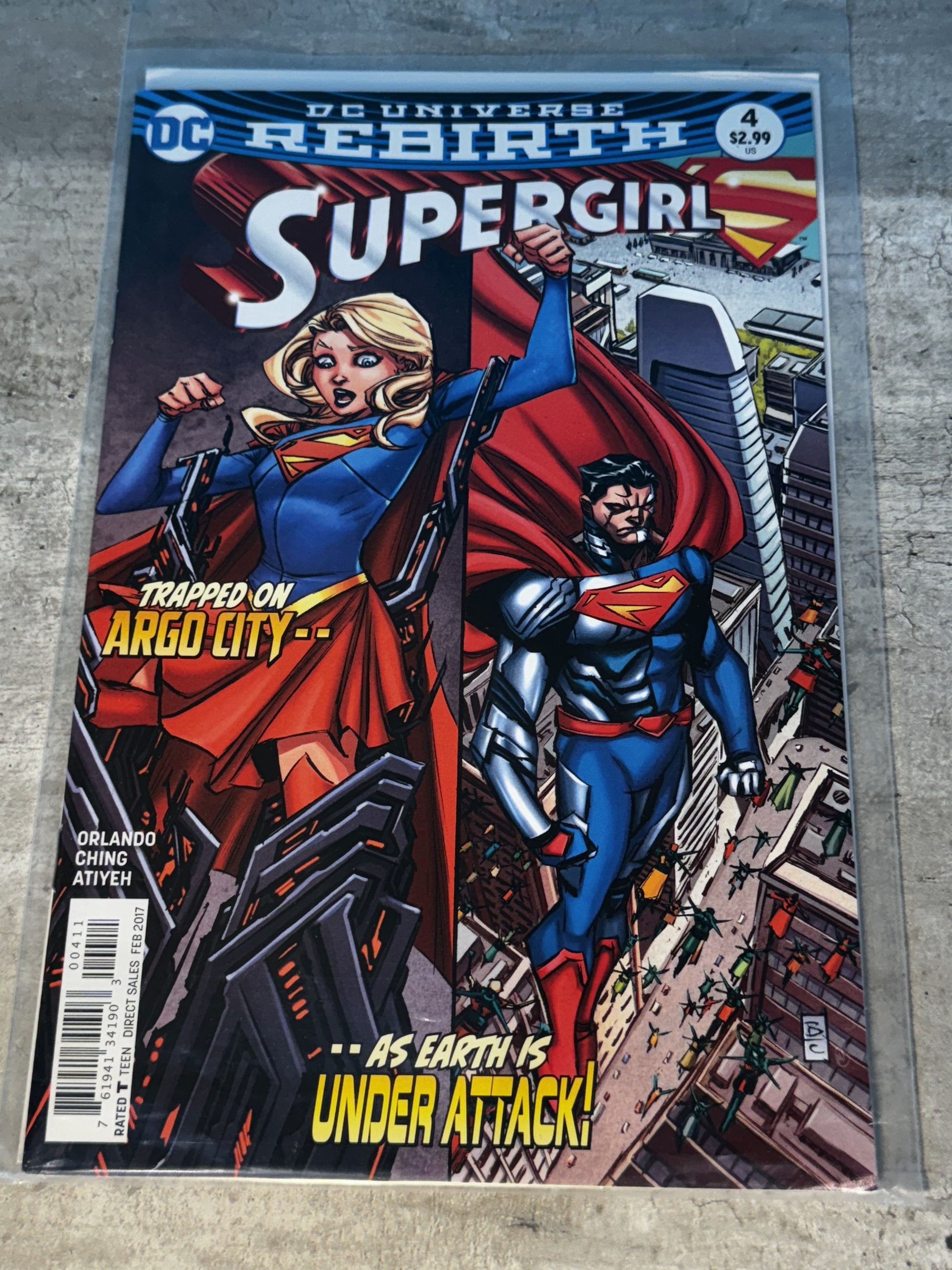 2016 - DC Comics - Supergirl, Vol. 7 #4 - VF/NM - English 1