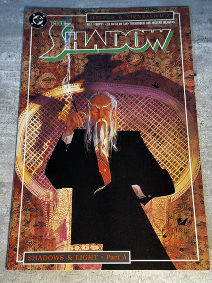 1987 - DC Comics - Shadow, Vol. 3 #4 - VF+ - English 1