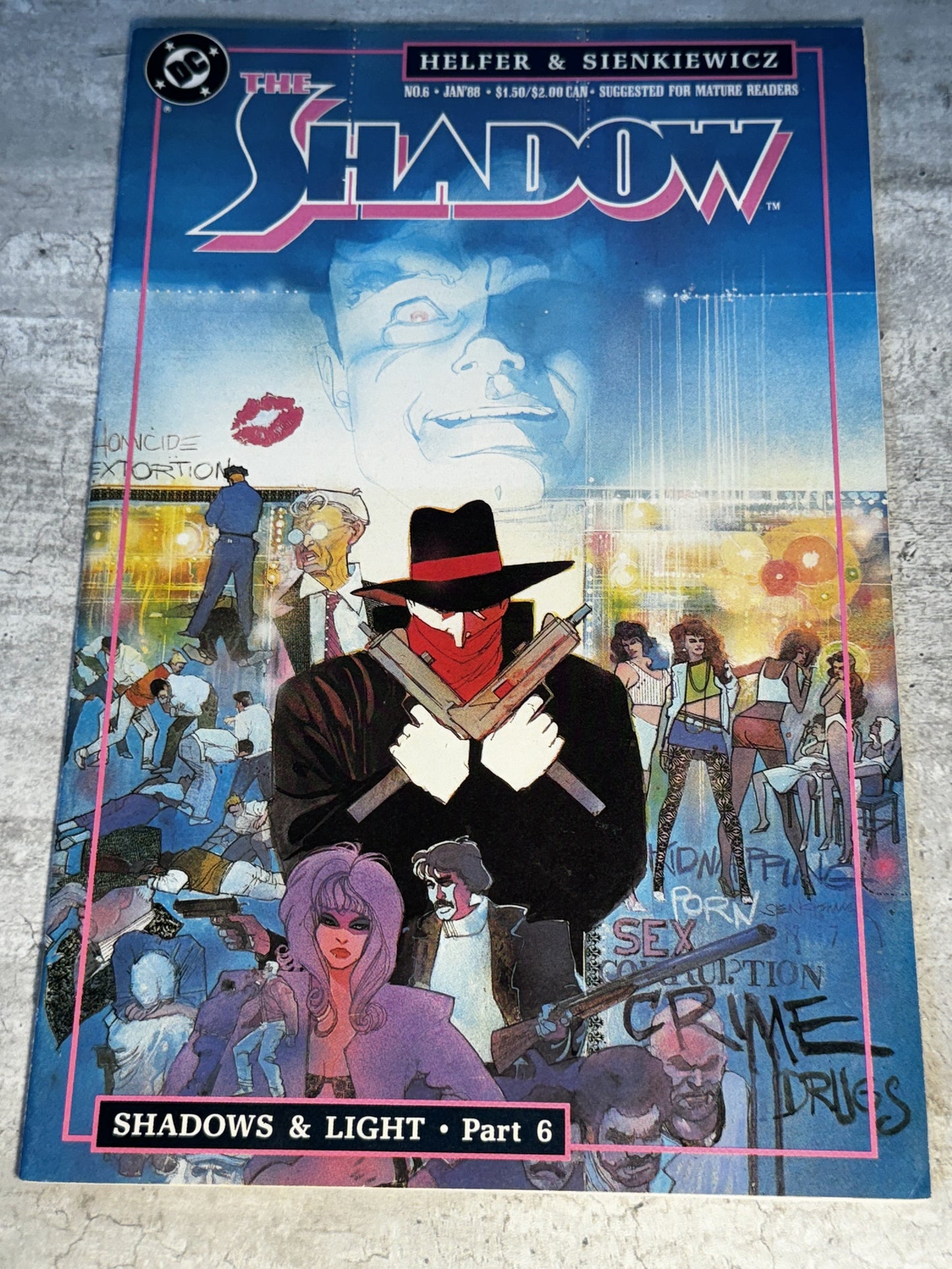 1987 - DC Comics - Shadow, Vol. 3 #6 - VF+ - English 1