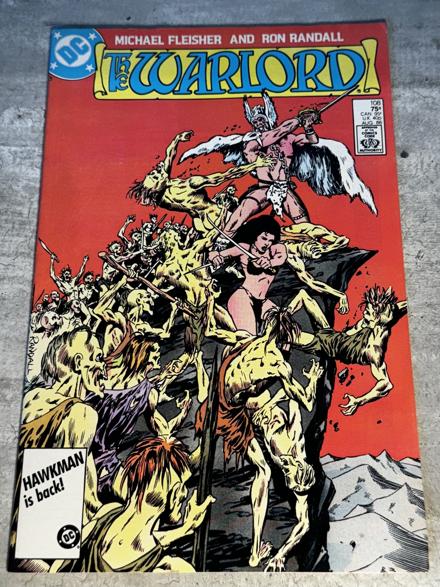 1986 - DC Comics - Warlord, Vol. 1 #108 - VF+ - English 1