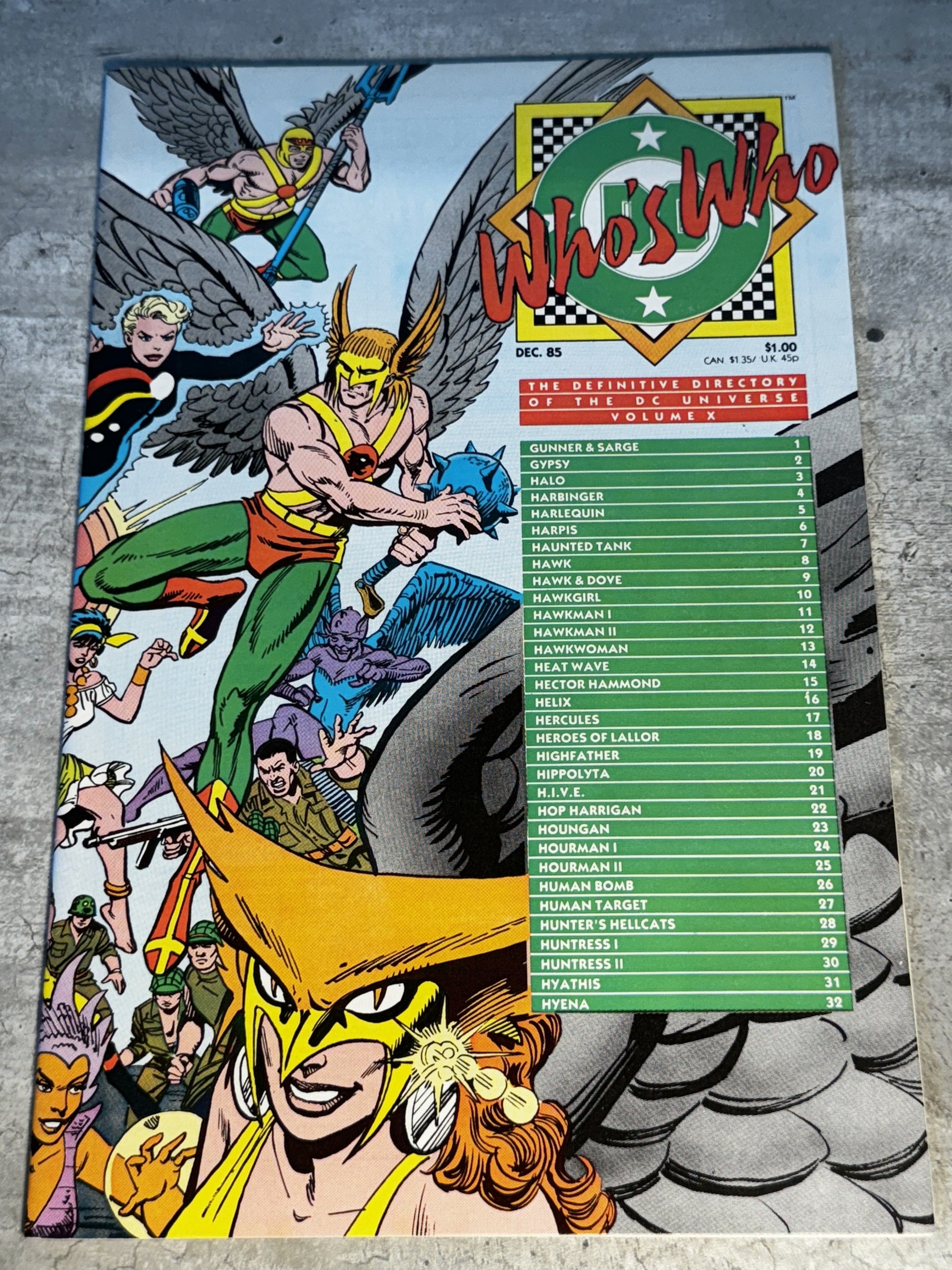 1985 - DC Comics - Who's Who: The Definitive Directory of the DC Universe #10 - VF+ - English 1