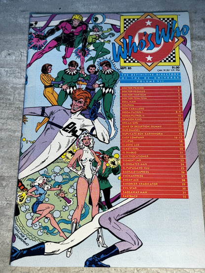 1985 - DC Comics - Who's Who: The Definitive Directory of the DC Universe #7 - VF+ - English 1