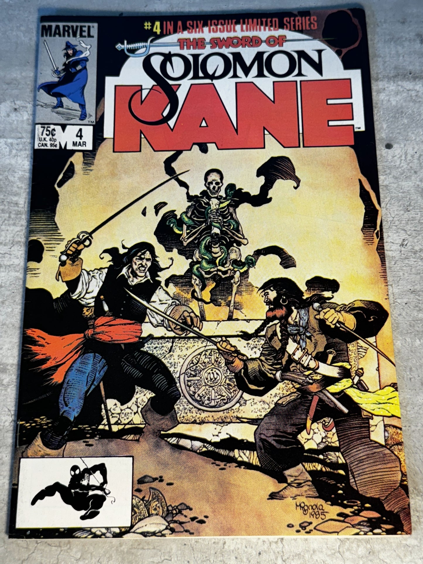 1986 - Marvel Comics - Solomon Kane #4 - VF+ - English 1