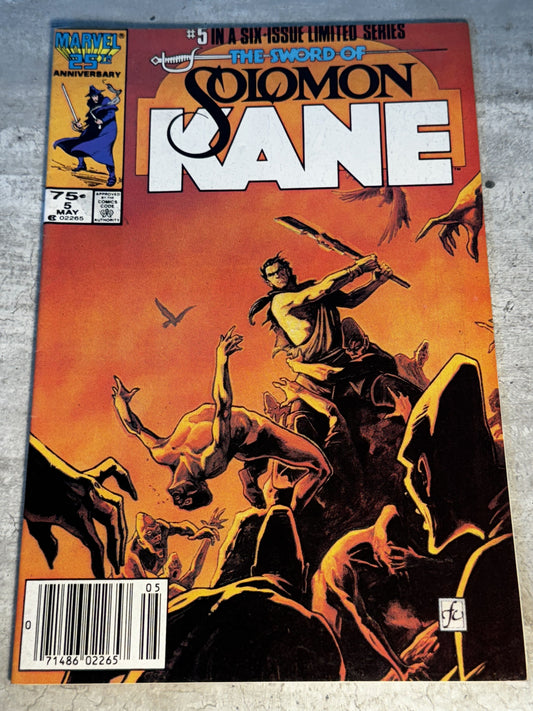 1986 - Marvel Comics - Solomon Kane #5 - VF+ - English 1