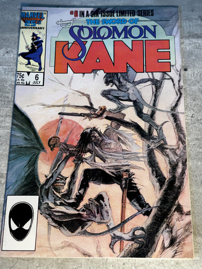 1986 - Marvel Comics - Solomon Kane #6 - VF+ - English 1