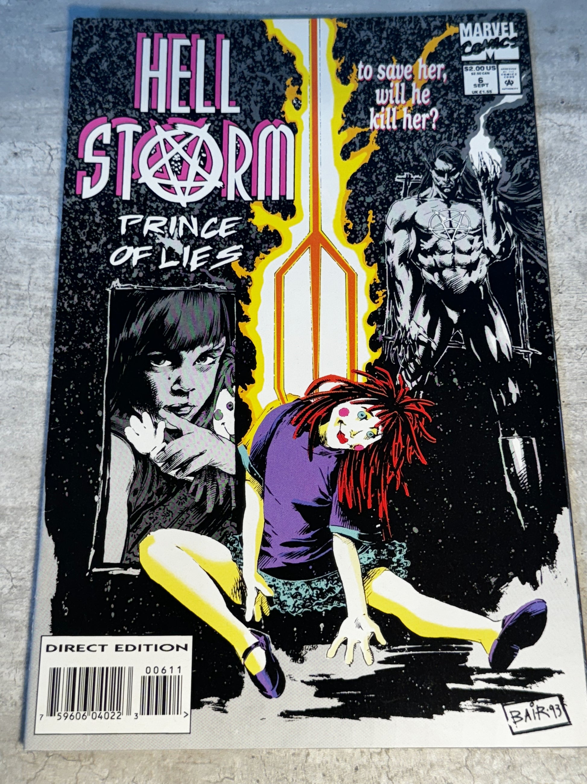 1993 - Marvel Comics - Hellstorm: Prince of Lies #6 - NM- - English 1