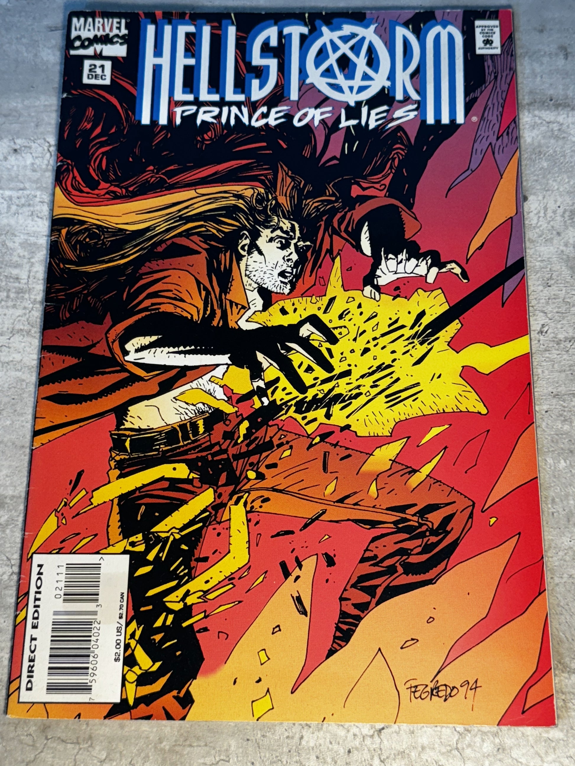 1994 - Marvel Comics - Hellstorm: Prince of Lies #21 - NM- - English 1