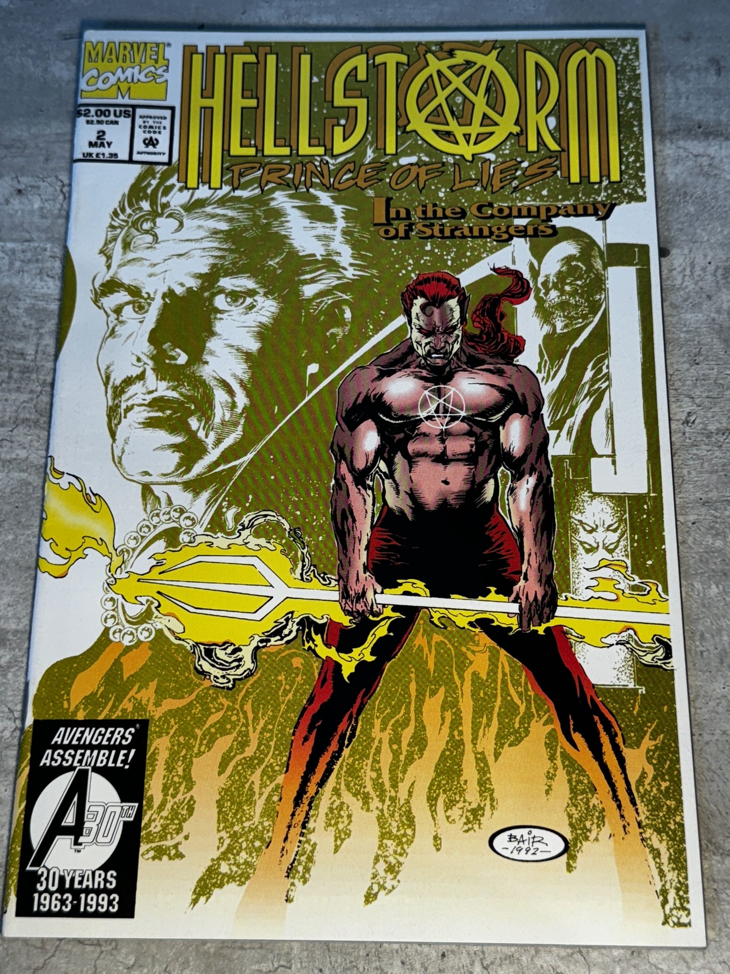 1993 - Marvel Comics - Hellstorm: Prince of Lies #2 - NM- - English 1