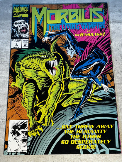 1992 - Marvel Comics - Morbius: The Living Vampire, Vol. 1 #6 - NM - English 1