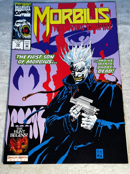 1993 - Marvel Comics - Morbius: The Living Vampire, Vol. 1 #10 - NM - English 1