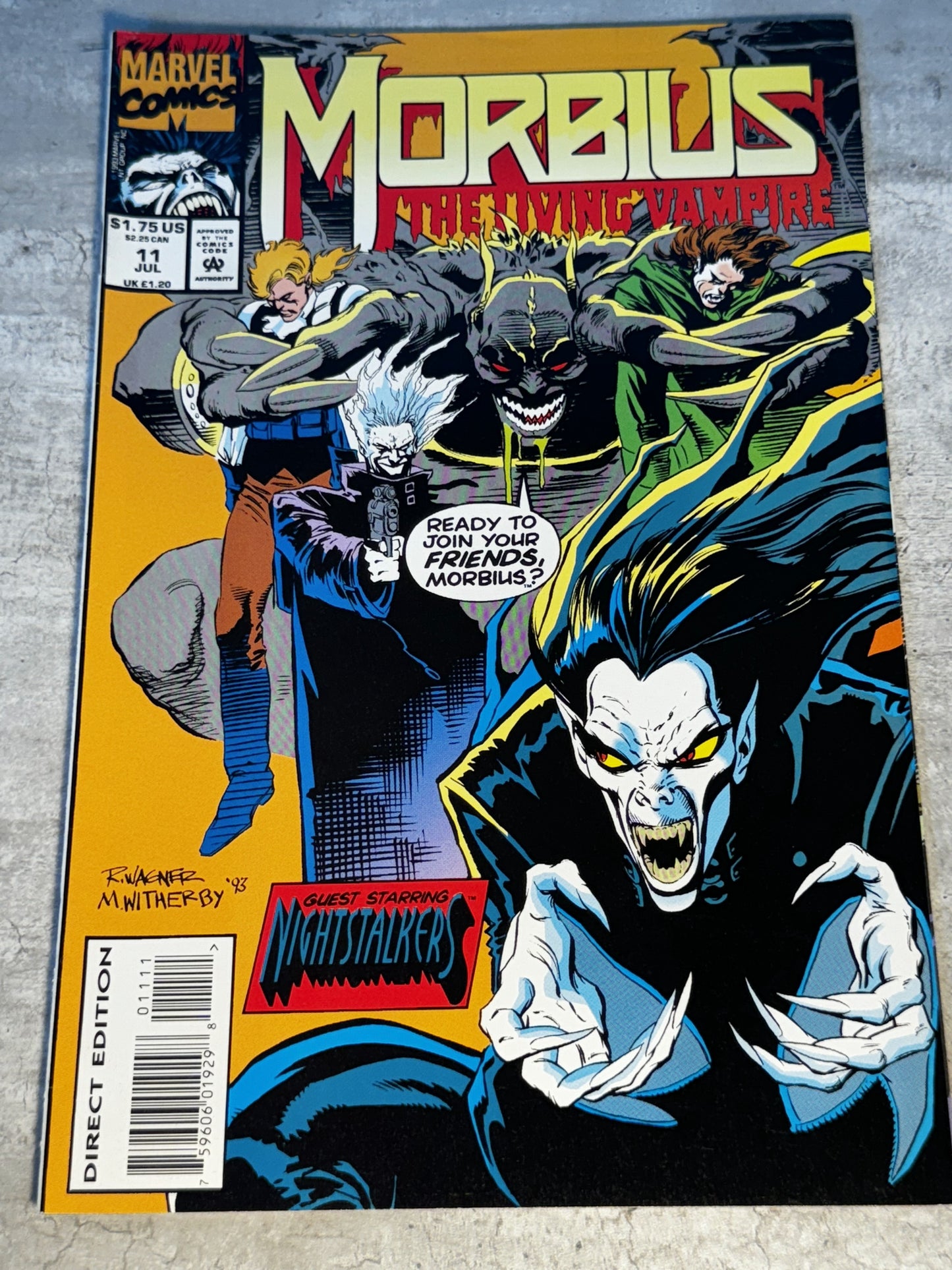 1993 - Marvel Comics - Morbius: The Living Vampire, Vol. 1 #11 - NM - English 1