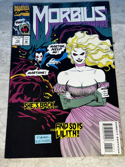 1993 - Marvel Comics - Morbius: The Living Vampire, Vol. 1 #13 - NM - English 1