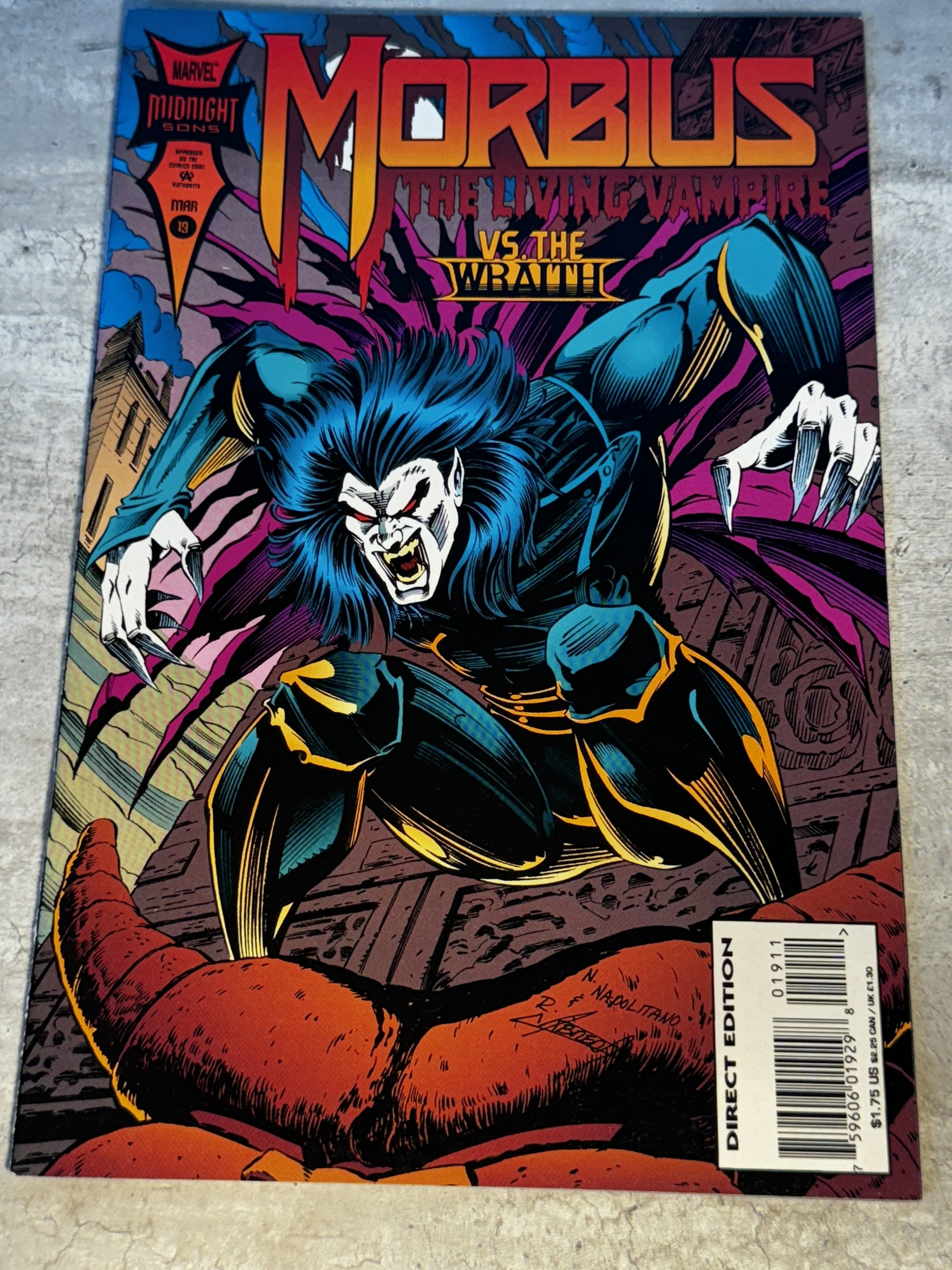 1994 - Marvel Comics - Morbius: The Living Vampire, Vol. 1 #19 - NM - English 1