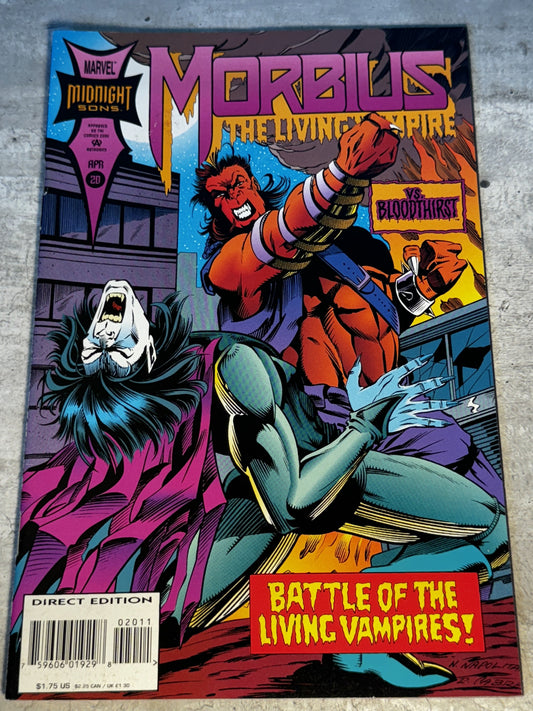 1994 - Marvel Comics - Morbius: The Living Vampire, Vol. 1 #20 - NM - English 1