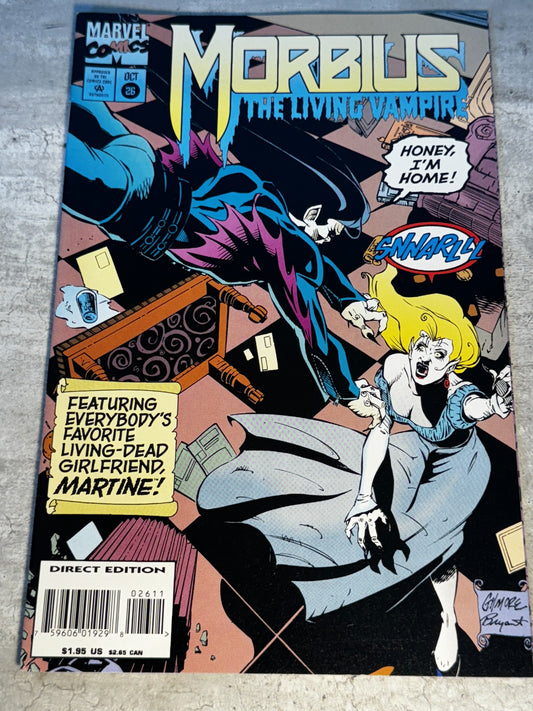 1994 - Marvel Comics - Morbius: The Living Vampire, Vol. 1 #26 - NM - English 1