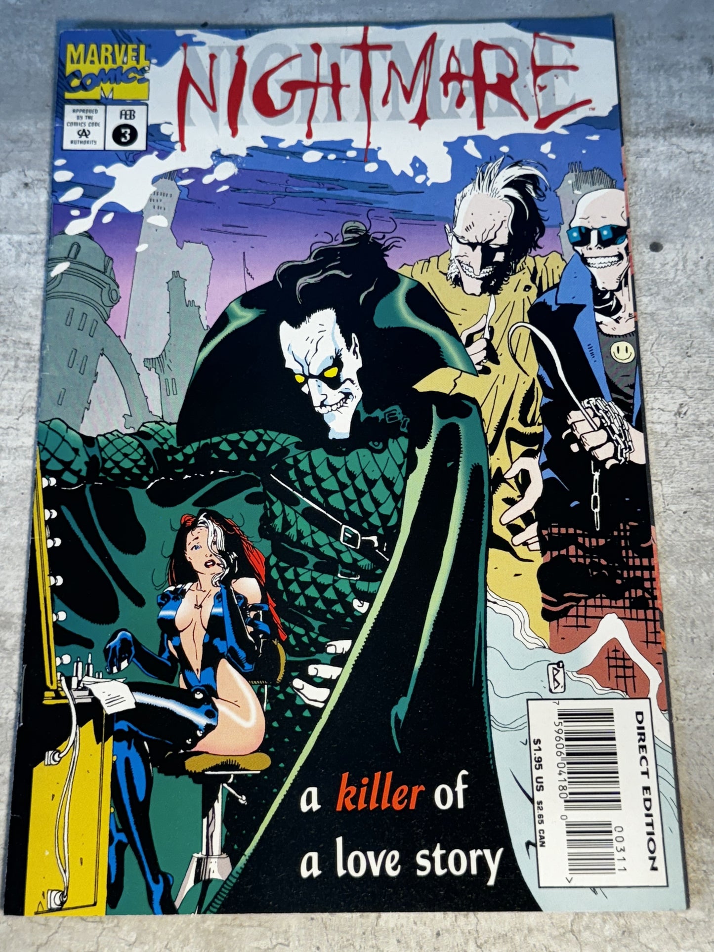 1995 - Marvel Comics - Nightmare (Marvel) #3 - VF/NM - English 1