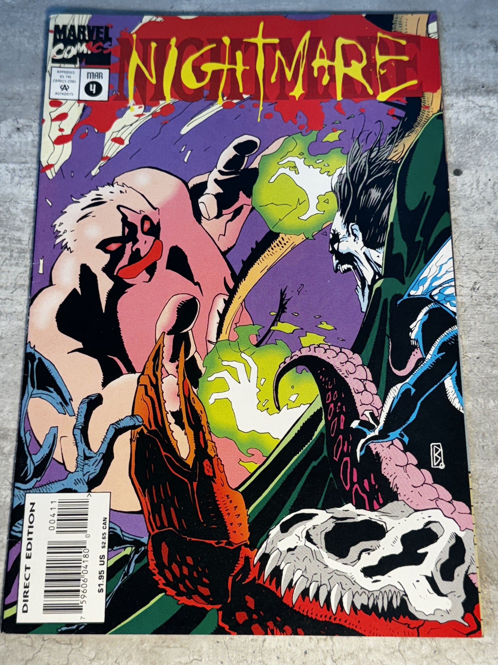 1995 - Marvel Comics - Nightmare (Marvel) #4 - VF/NM - English 1